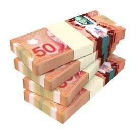 CAD $50 Bills